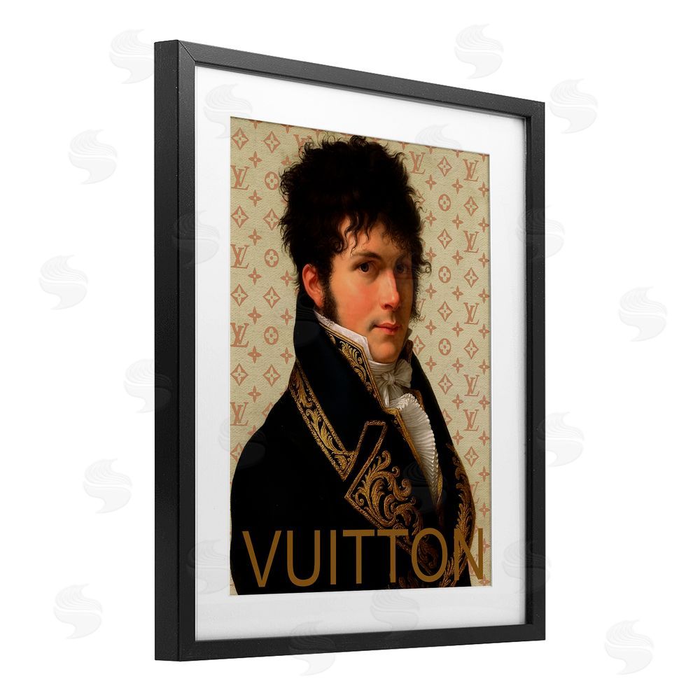 Grotto Studios Glam Gentleman In Spring Black Framed Print Under Glass Wall Art