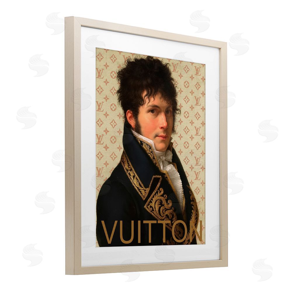 Grotto Studios Glam Gentleman In Spring Birch Framed Print Under Glass Wall Art