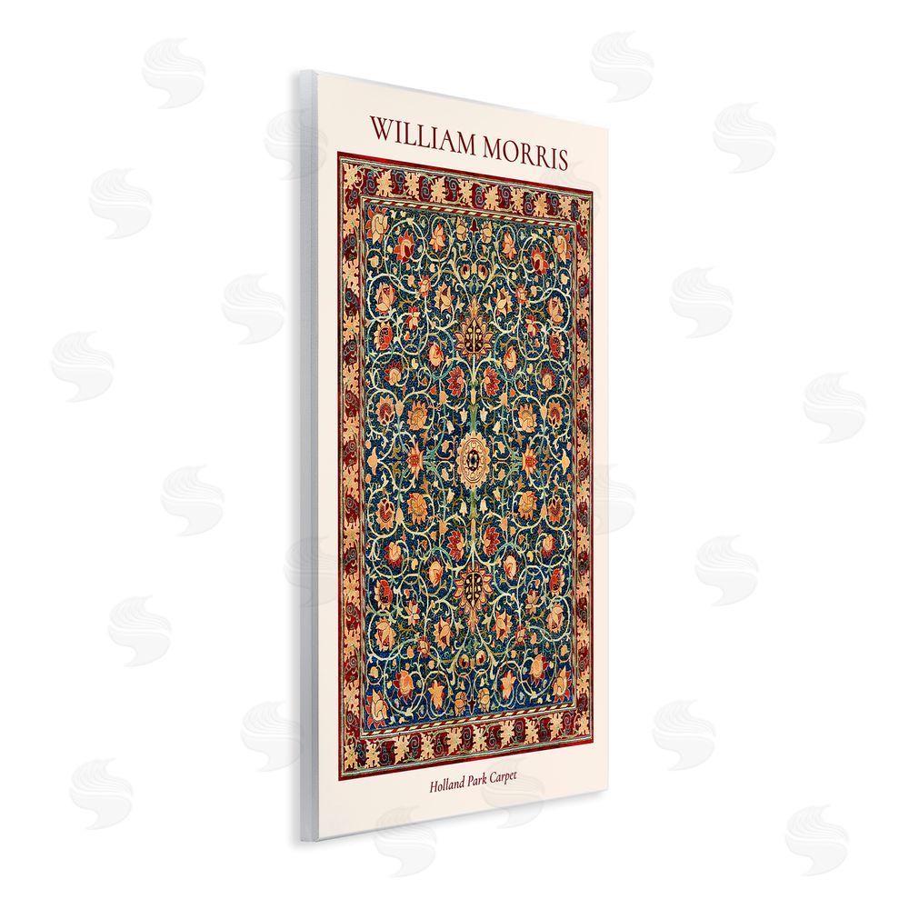 Vintage Hustle Holland Park William Morris Design Wooden Wall Plaque Art Print