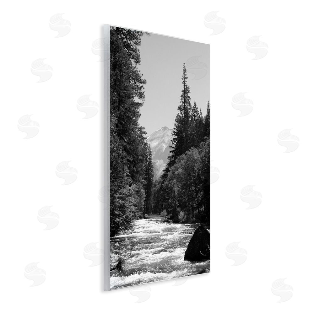 Kim Curinga Merced River Flow Wooden Wall Plaque Art Print