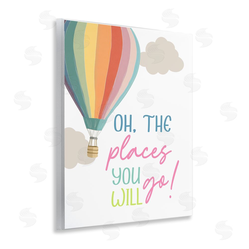 Christine Simpson Art The Places You Will Go Wooden Wall Plaque Art Print