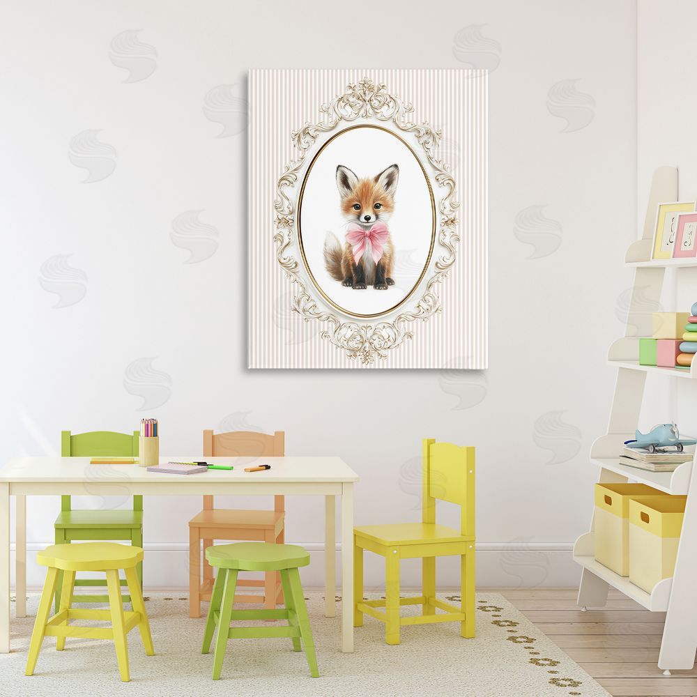Christine Simpson Art Vintage Baby Fox 