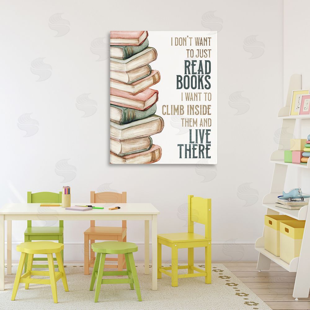 Kim Allen Climb Inside Books & Live There 
