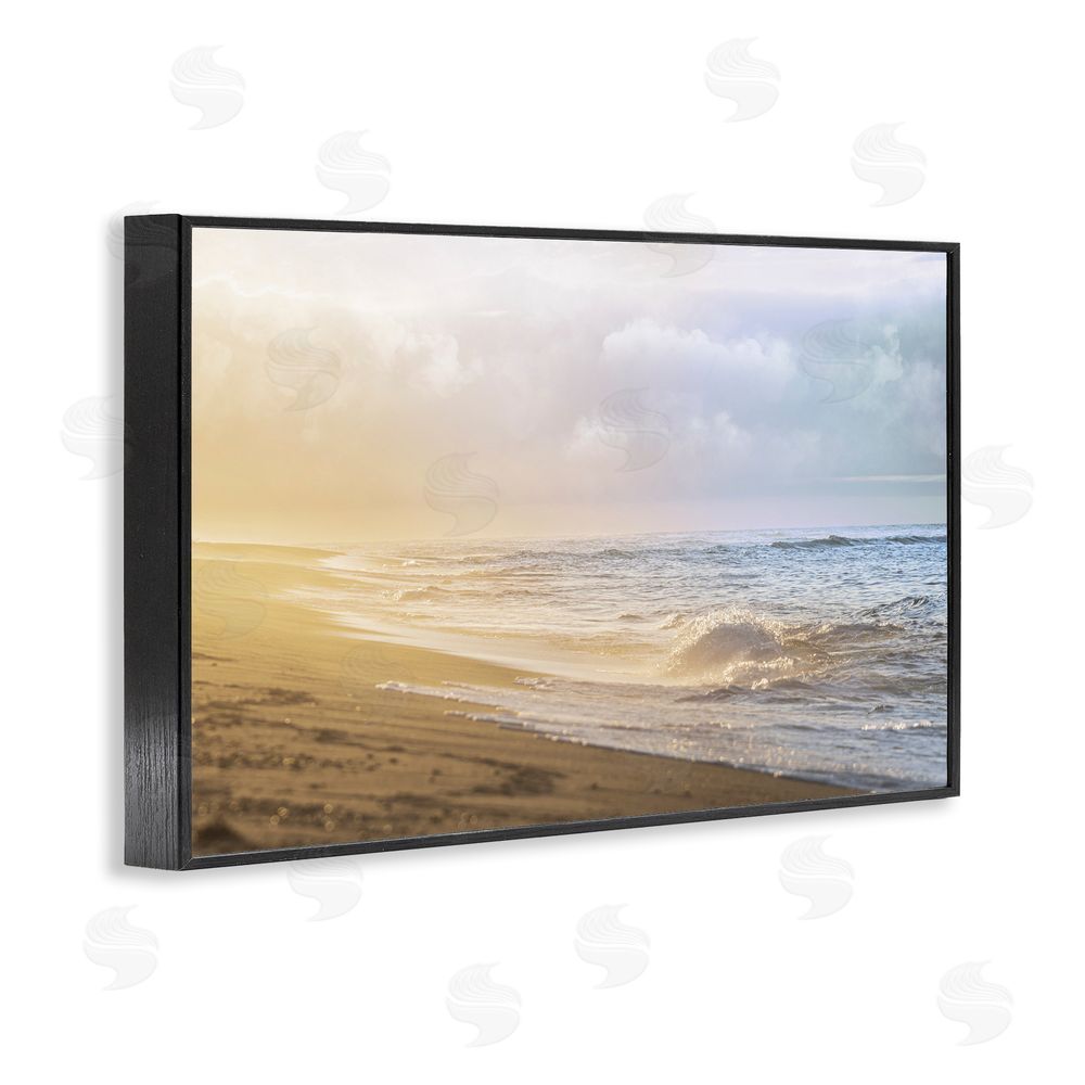 Marcus Prime Gentle Seaside Breeze Black Framed Giclee Wall Art Print