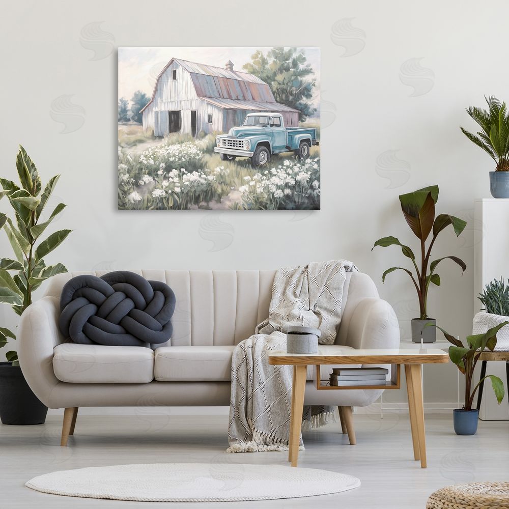 Kim Allen Pastoral Farm Dreams Stretched Canvas Wall Art in Room