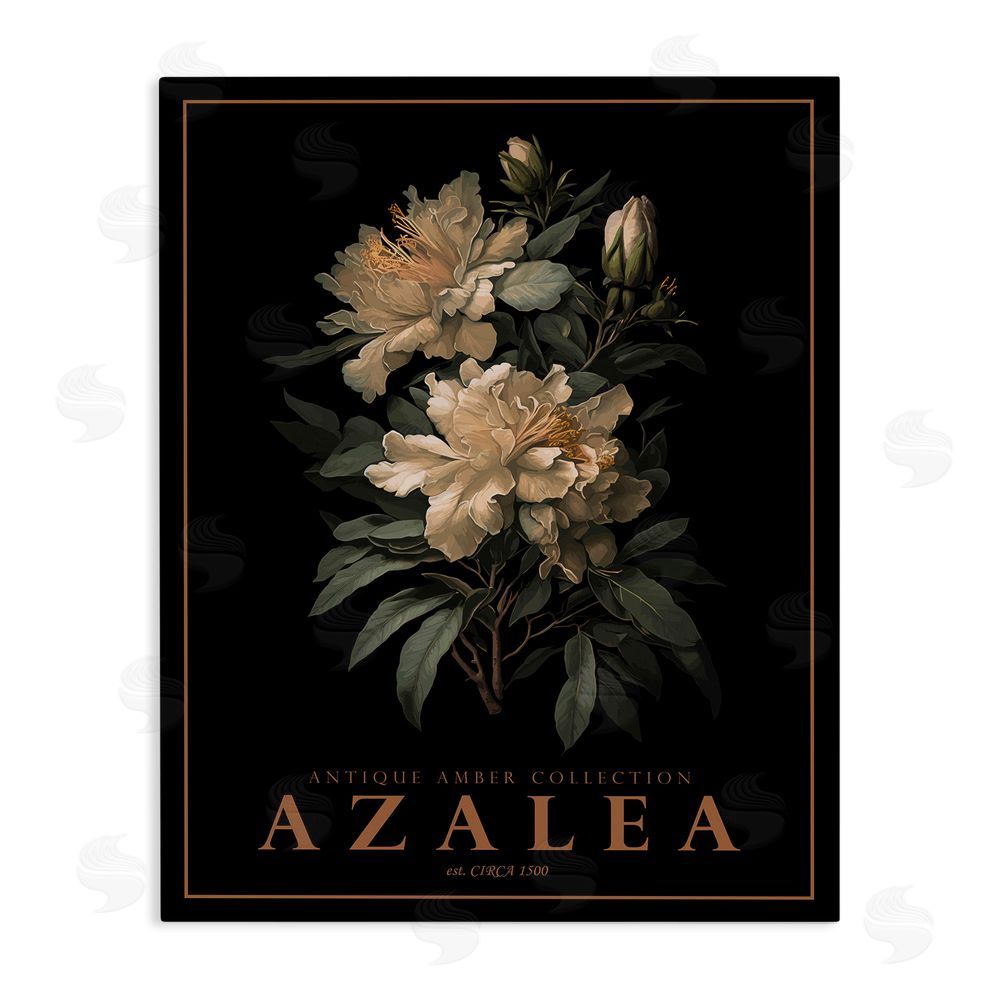 Christopher Giampietro Antique Azalea Bushel Stretched Canvas Wall Art