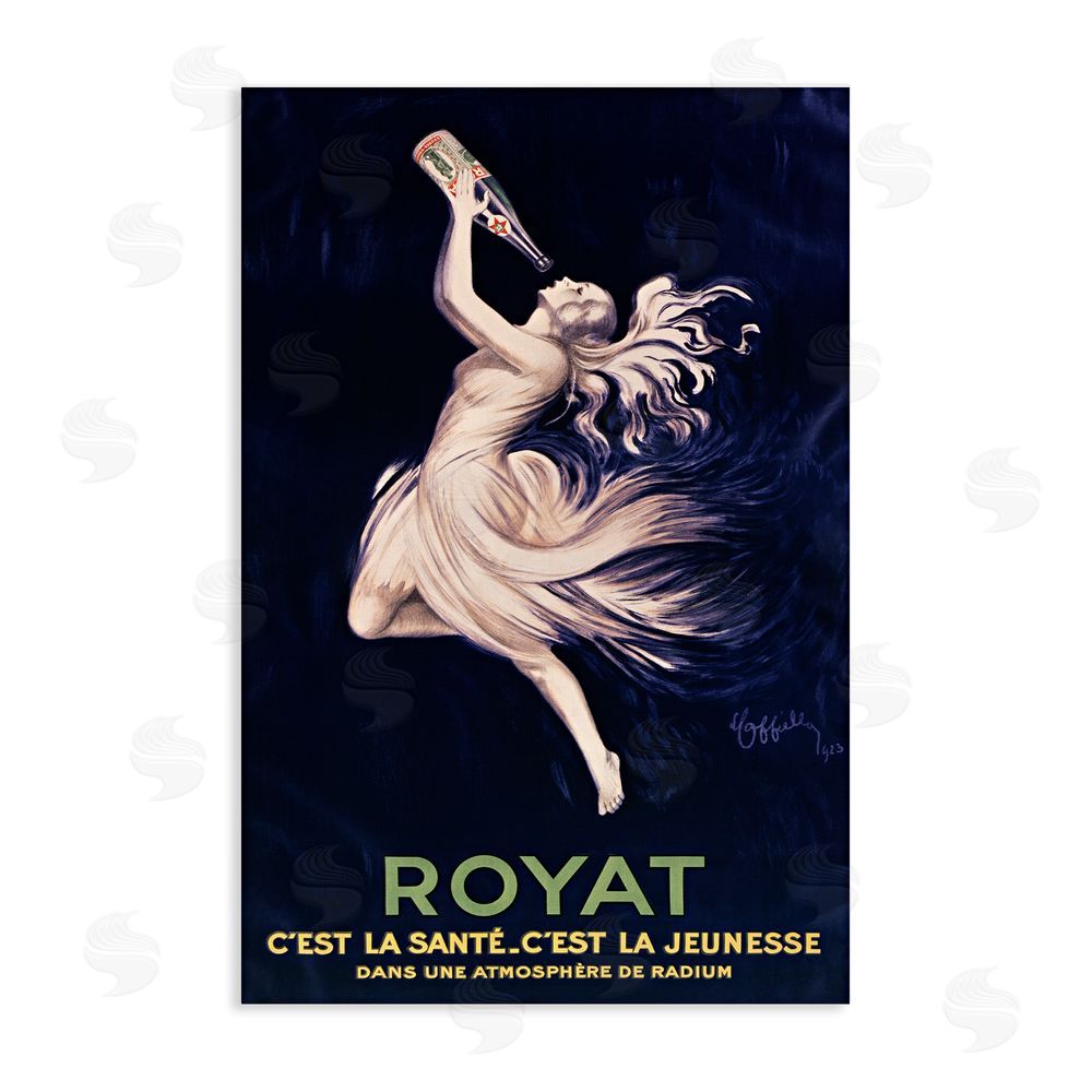 Leonetto Cappiello Royat 1923 Advertisement Stretched Canvas Wall Art Print