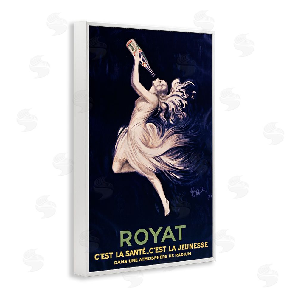 Leonetto Cappiello Royat 1923 Advertisement White Framed Giclee Wall Art Print