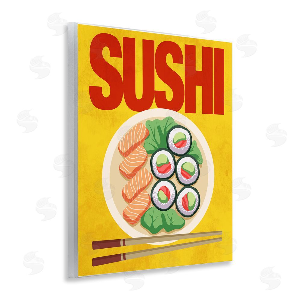 Marcus Prime Bright Sushi & Chopsticks Wall Plaque Art Print