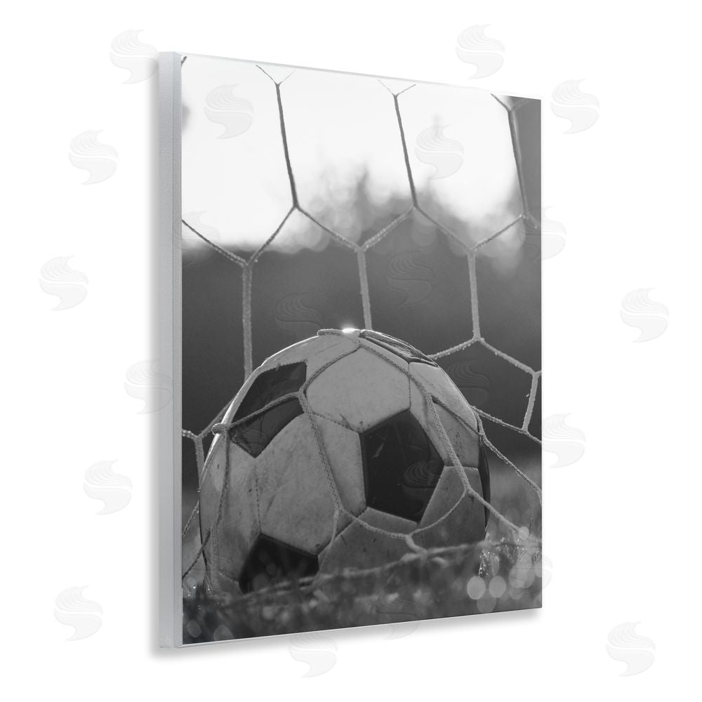 Marcus Prime Soccer Goal Score Wooden Wall Plaque Art Print