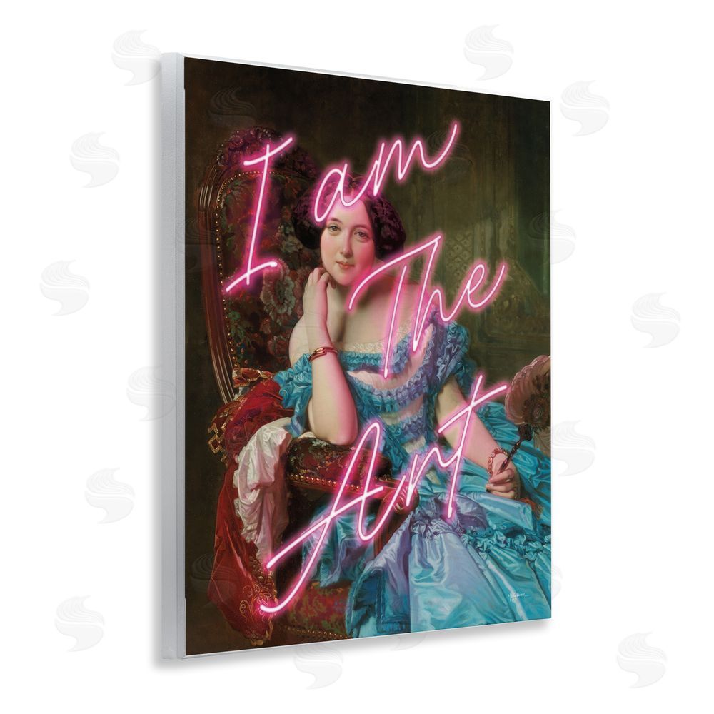 Mary Urban I Am The Art Portrait Wall Plaque Art Print