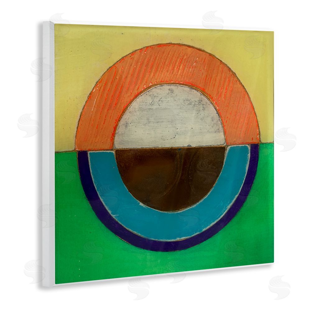 Matthew Finger Balanced Circle Symmetry Wall Plaque Art Print