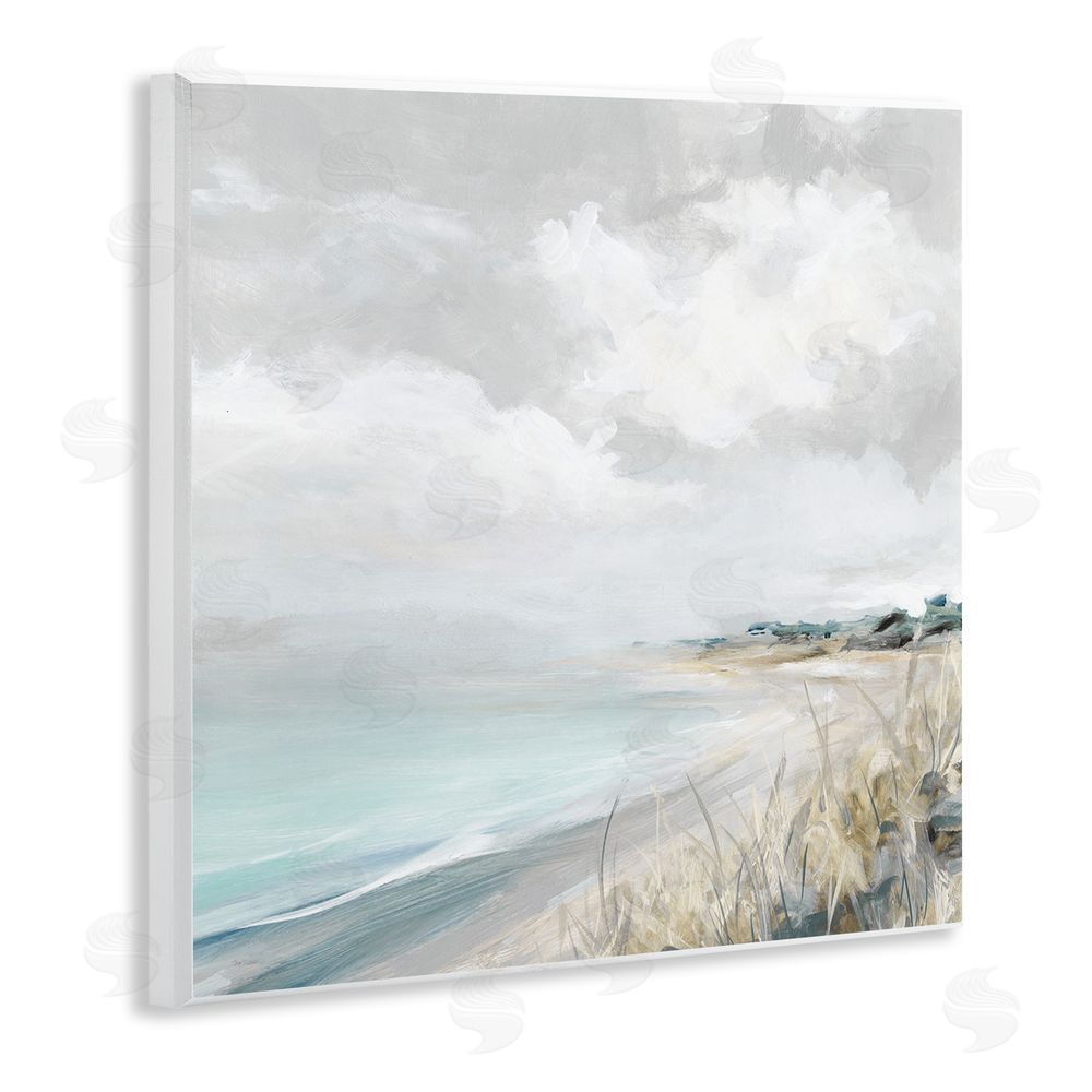 Carol Robinson Coastal Morning By The Dunes Wooden Wall Plaque Art Print