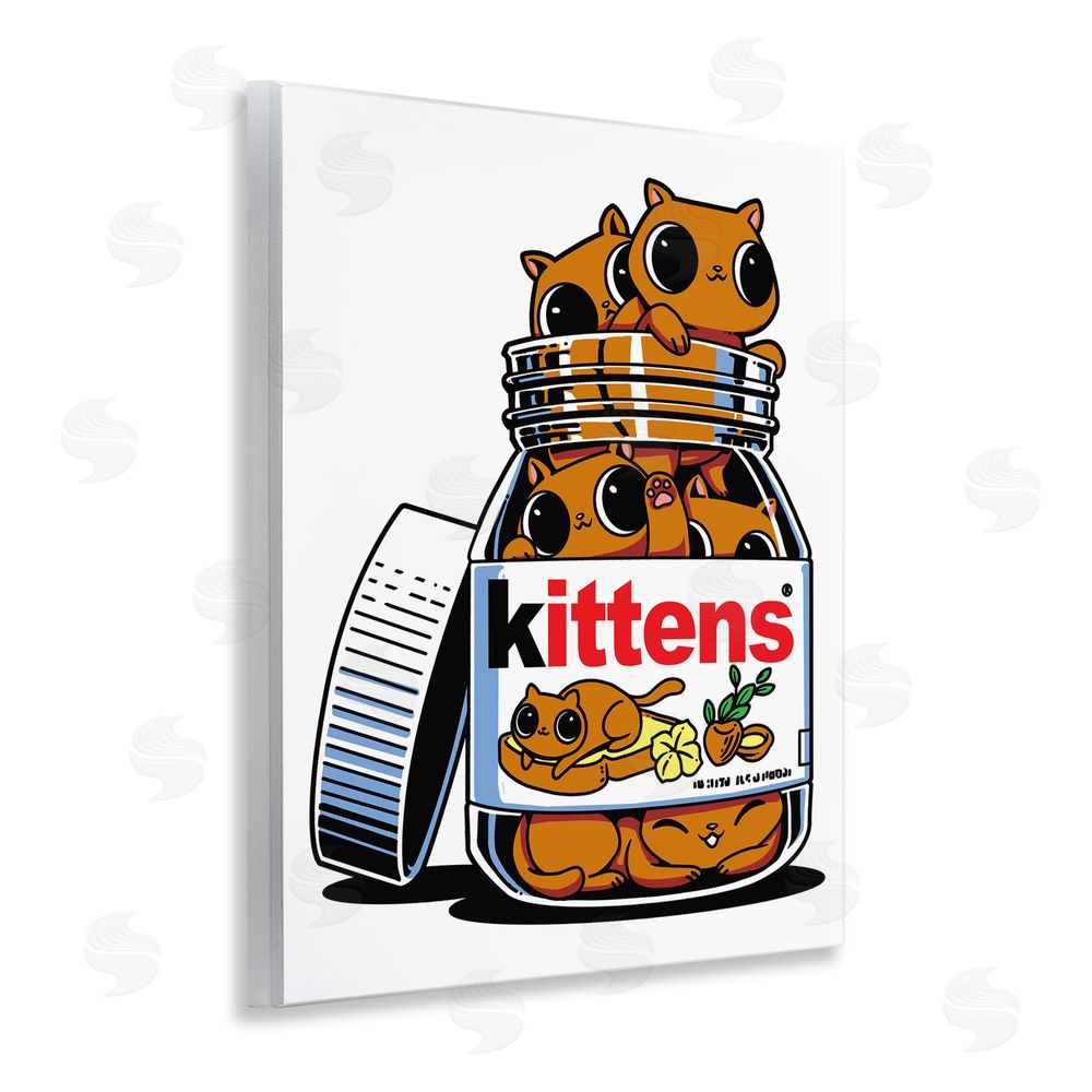 Tobe Fonseca Hazelnut Spread Cats Wooden Wall Plaque Art Print