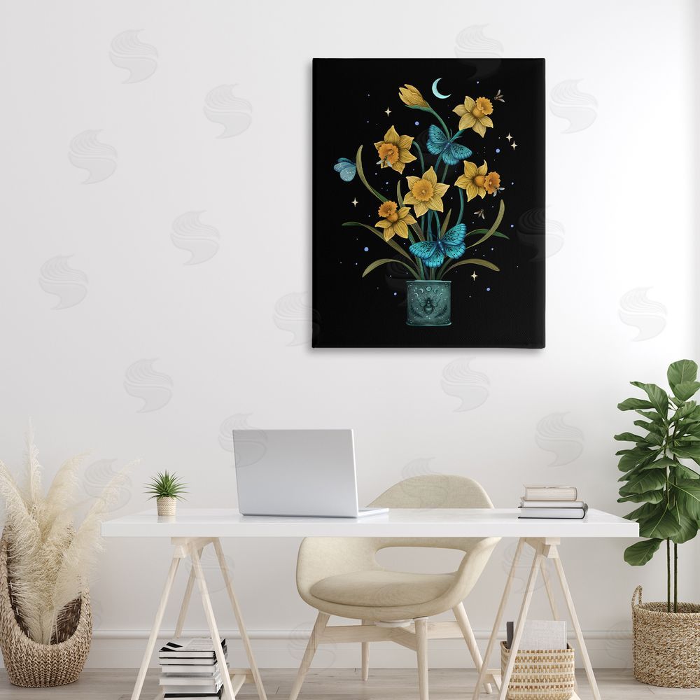 Episodic Drawings Mystical March Daffodils 