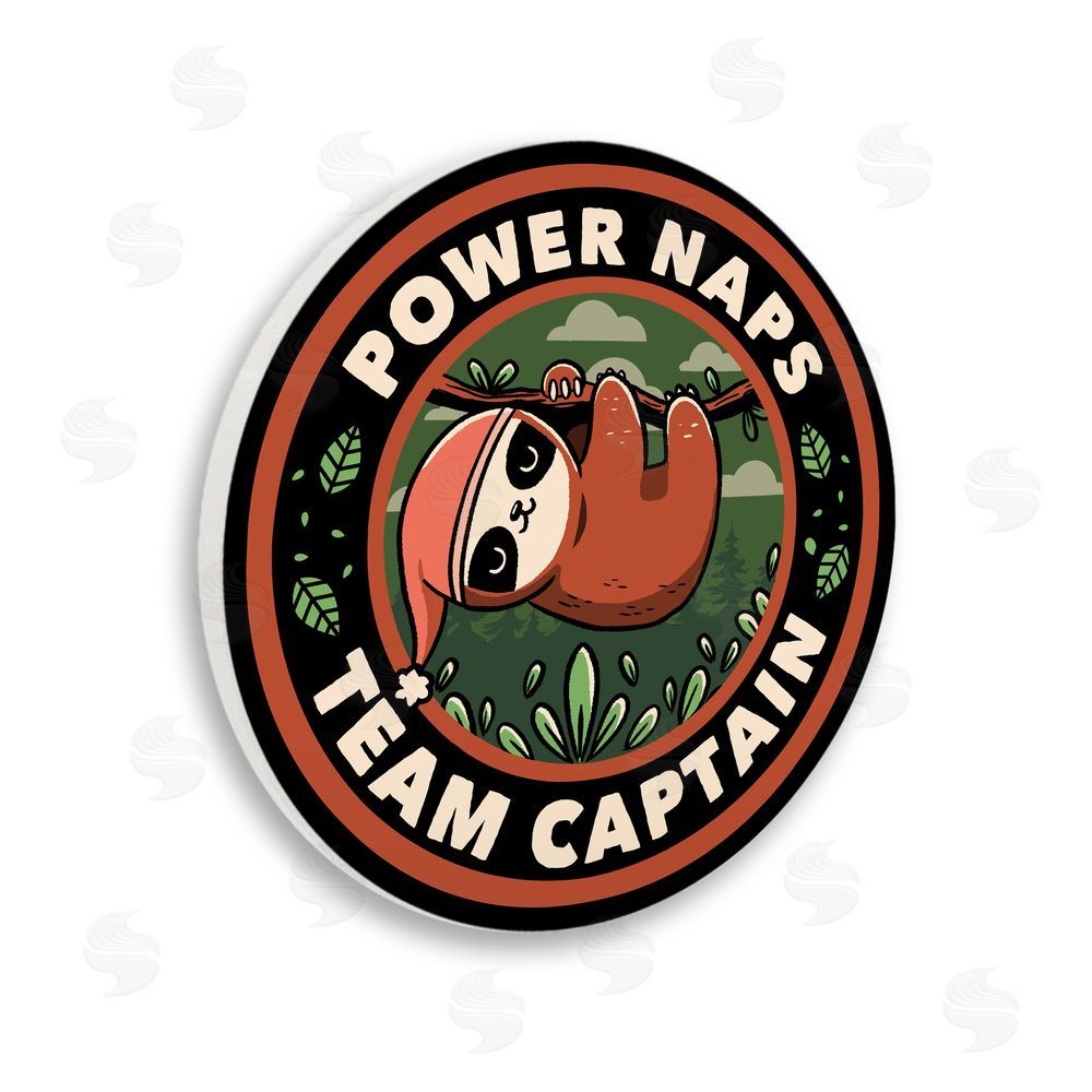 Tobe Fonseca Power Naps Team Captain Wooden Wall Plaque Art Print