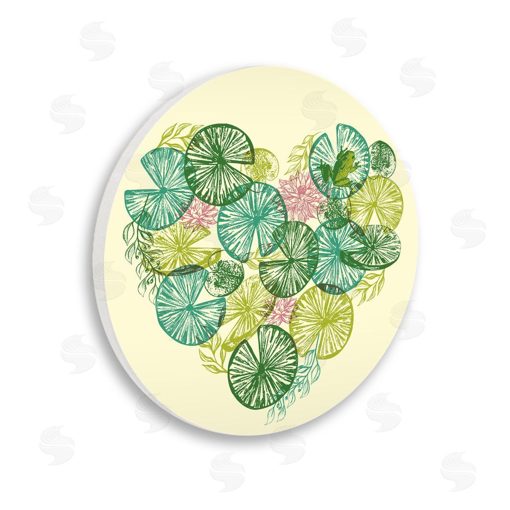Tobe Fonseca Frog & Plant Lover Heart Wall Plaque Art Print