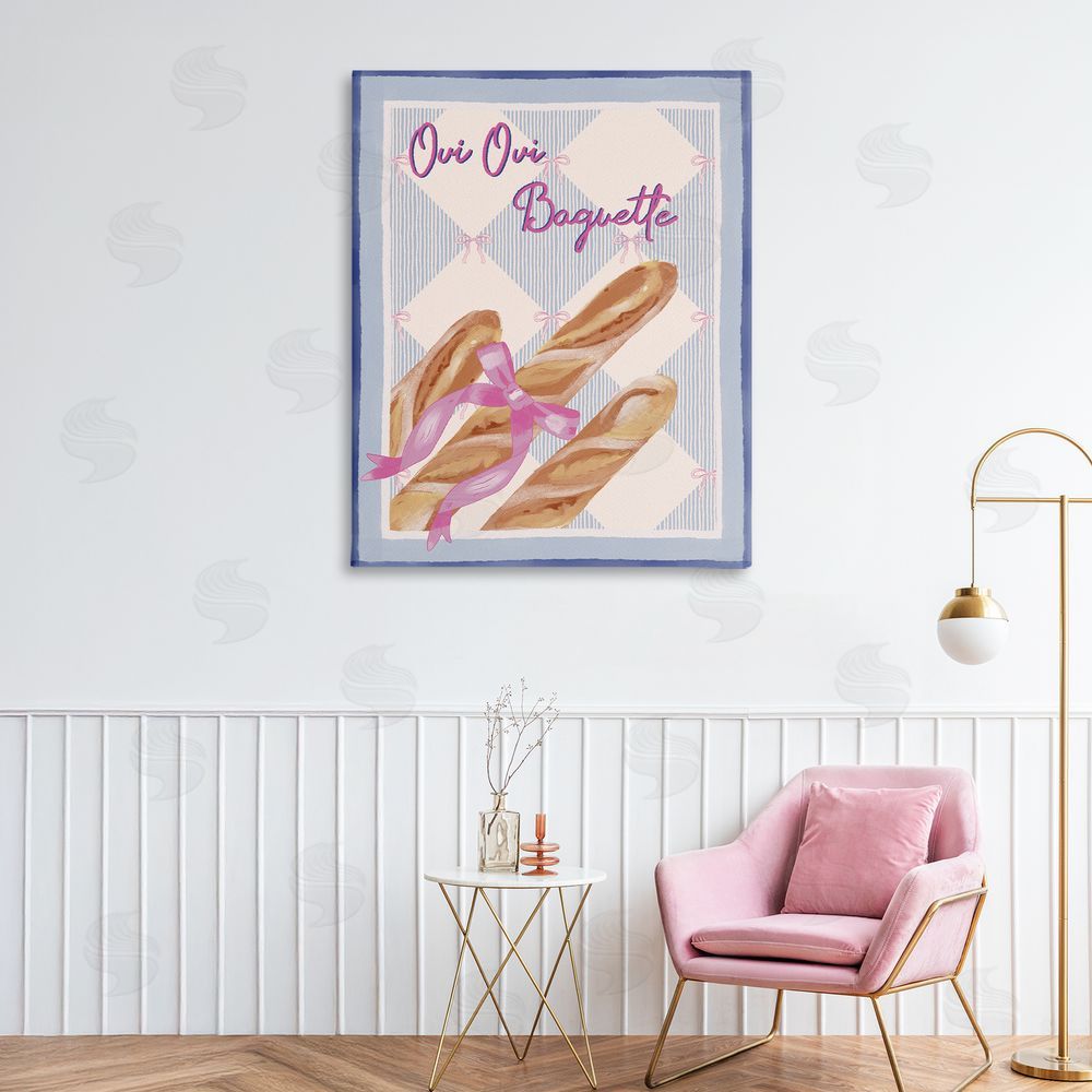 Radhika Modi Oui Oui Baguette with Pink Bow