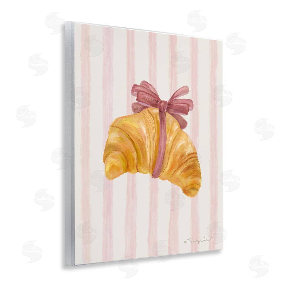 Kelley Talent For The Love Of Croissant Wooden Wall Plaque Art Print