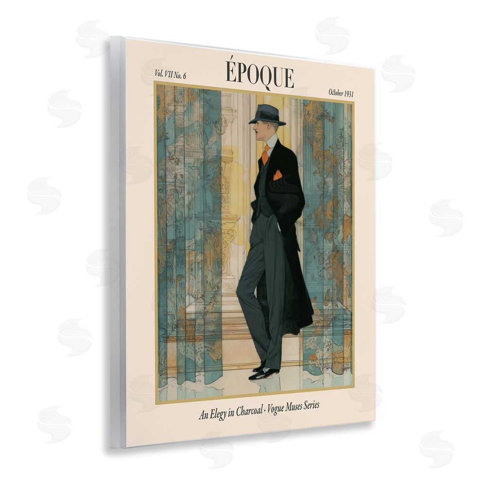 A Barefoot Stylist The Gentleman Magazine Wall Plaque Art Print