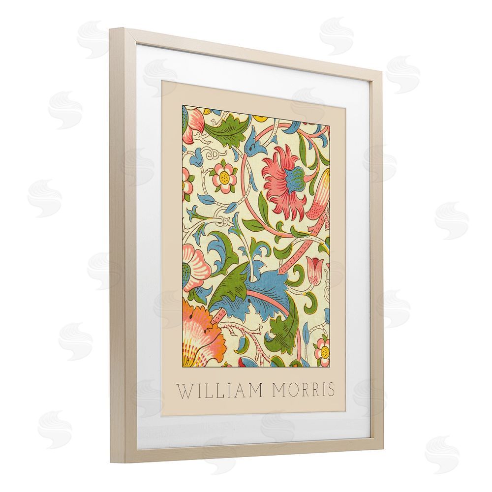 Stupell Studio Stylish Boho Classic Flowers Brown Framed Print Under Glass Wall Art