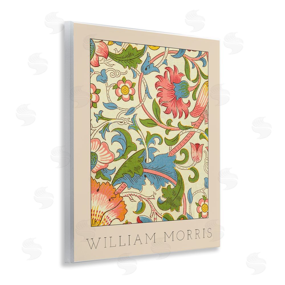 Stupell Studio Stylish Boho Classic Flowers Wooden Wall Plaque Art Print