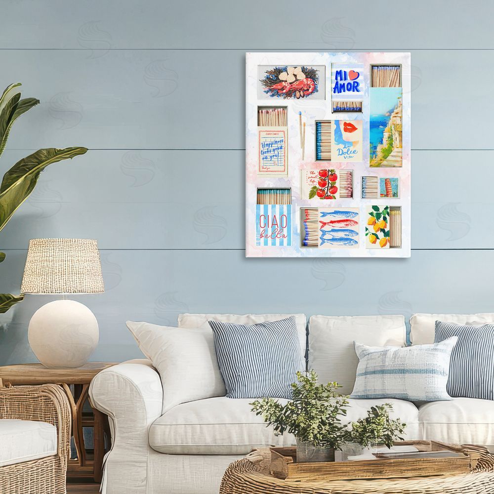 Ziwei Li Mediterranean Matchbox Collage