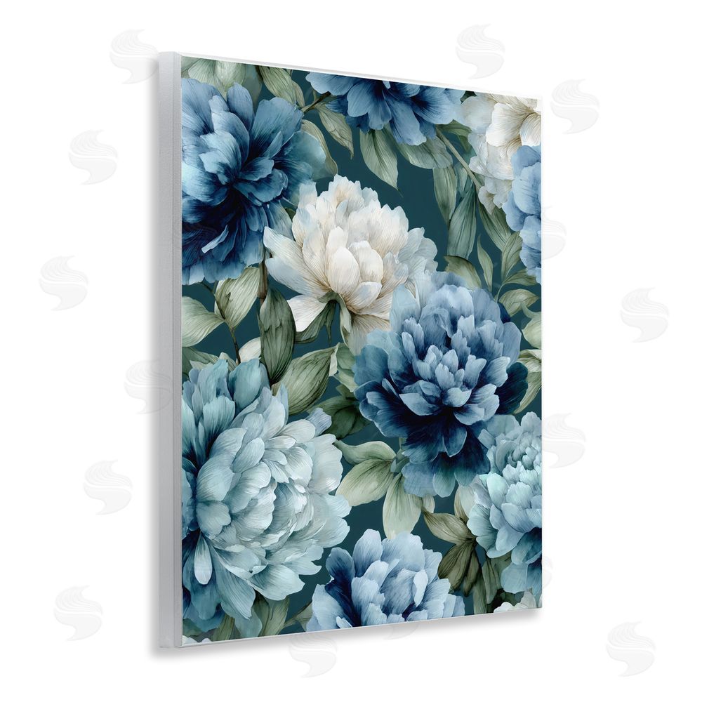 Franklyn Gregory Blooms On The Vine Wall Plaque Art Print with White Foil Wrap
