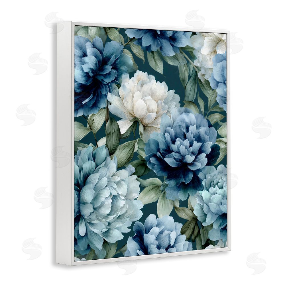 Franklyn Gregory Blooms On The Vine White Framed Giclee Wall Art Print