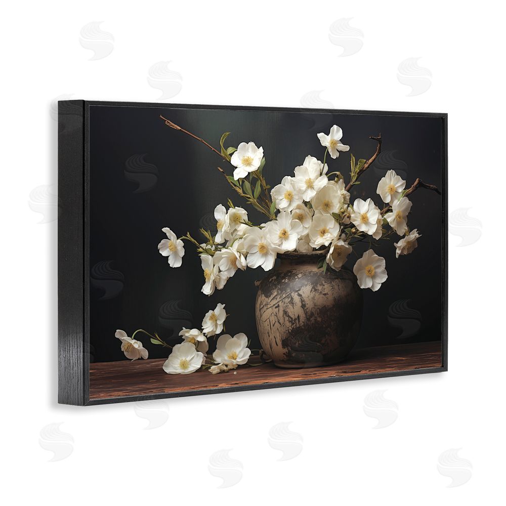 Heidi Kuntz Unspoken Grace Still Life Black Framed Giclee Wall Art Print