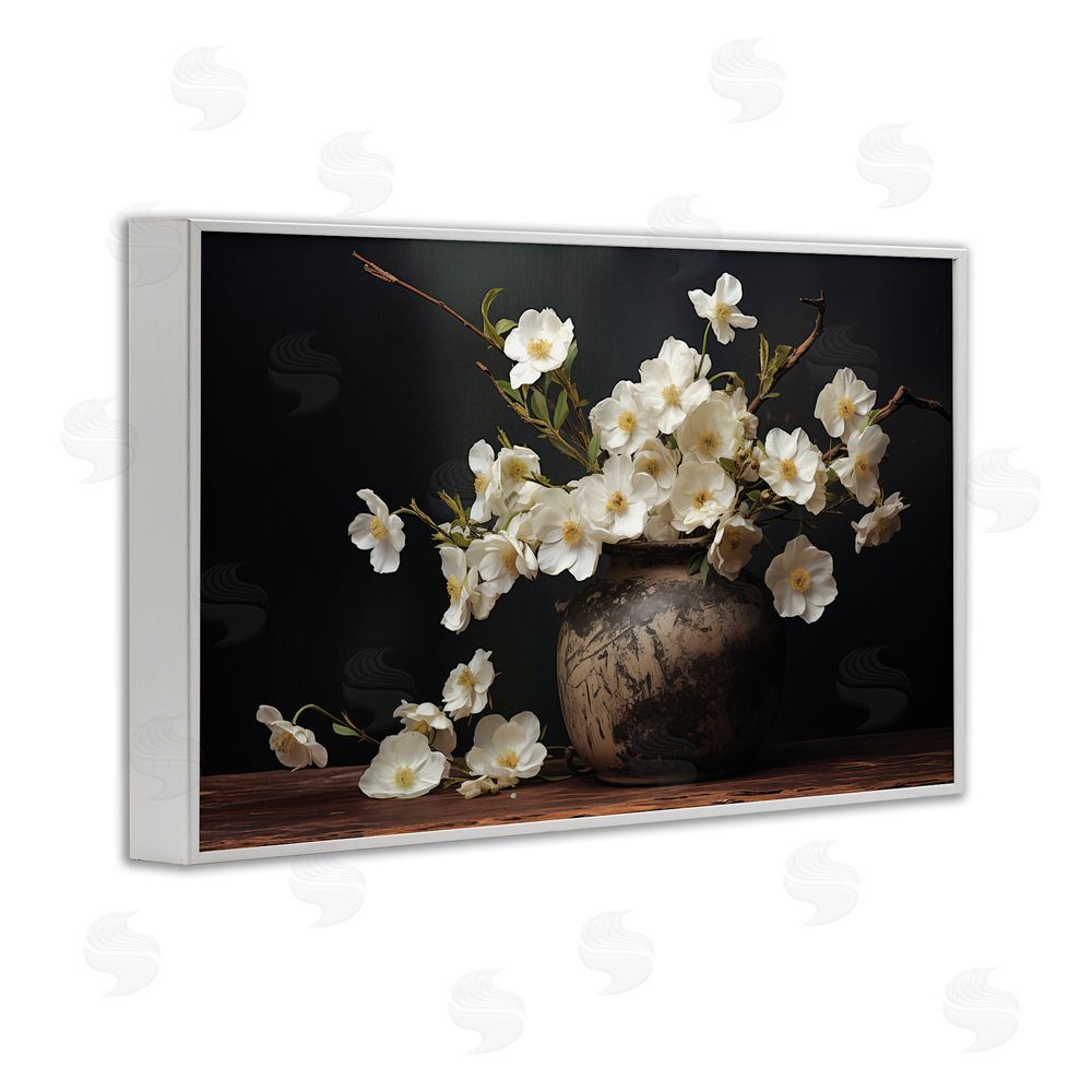 Heidi Kuntz Unspoken Grace Still Life White Framed Giclee Wall Art Print
