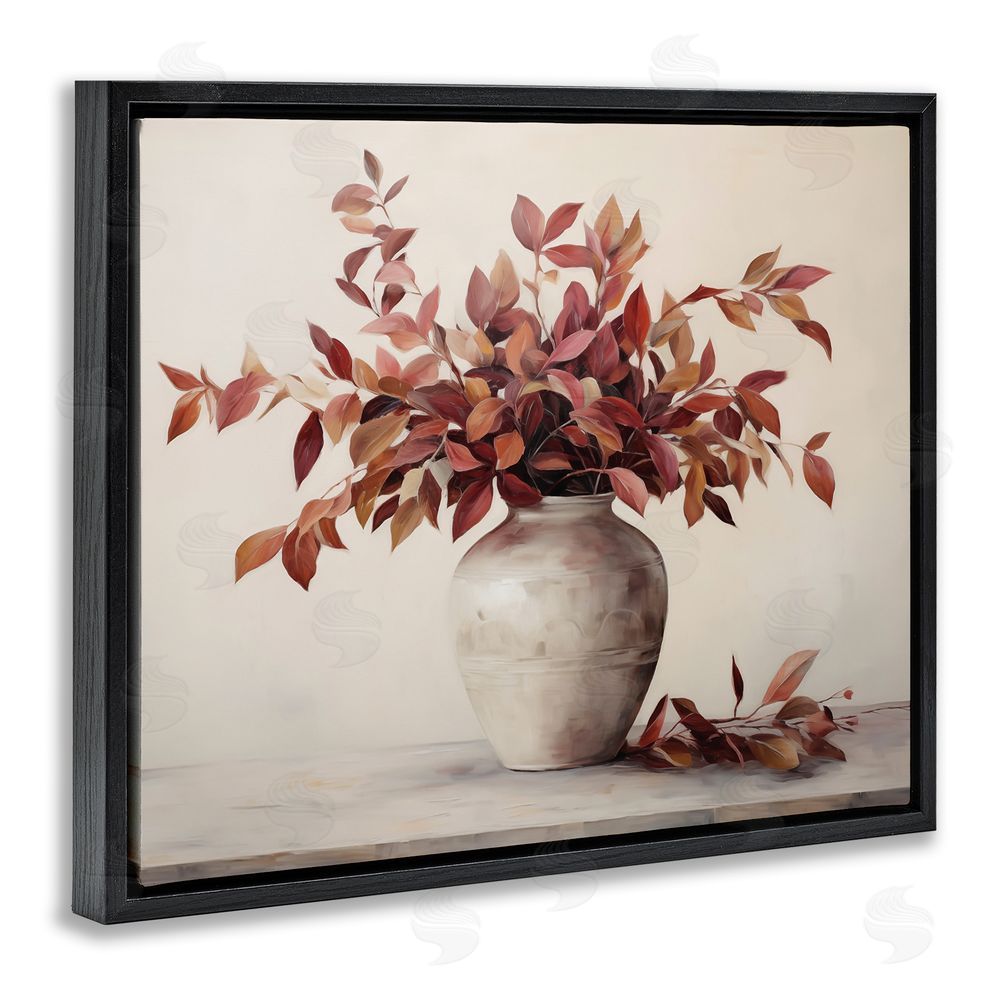 Heidi Kuntz Harvest's Hush Bouquet Black Floating Frame Canvas Wall Art Print