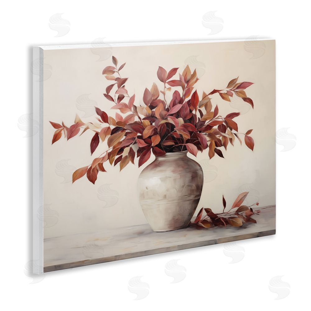 Heidi Kuntz Harvest's Hush Bouquet Wooden Wall Plaque Art Print
