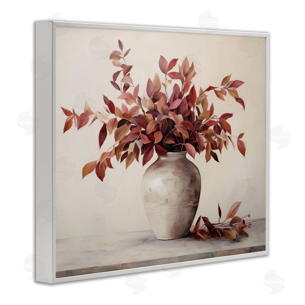 Heidi Kuntz Harvest's Hush Bouquet White Framed Giclee Wall Art Print