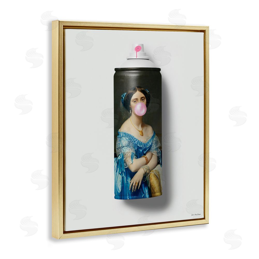 Seven Trees Design The Birth Of Modernity Gold Floating Frame Canvas Wall Art Print