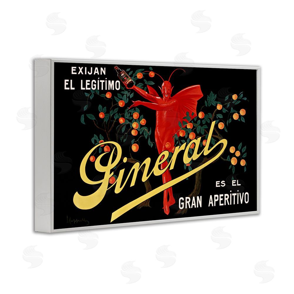 Leonetto Cappiello Aperitif Poster with Character White Framed Giclee Wall Art Print