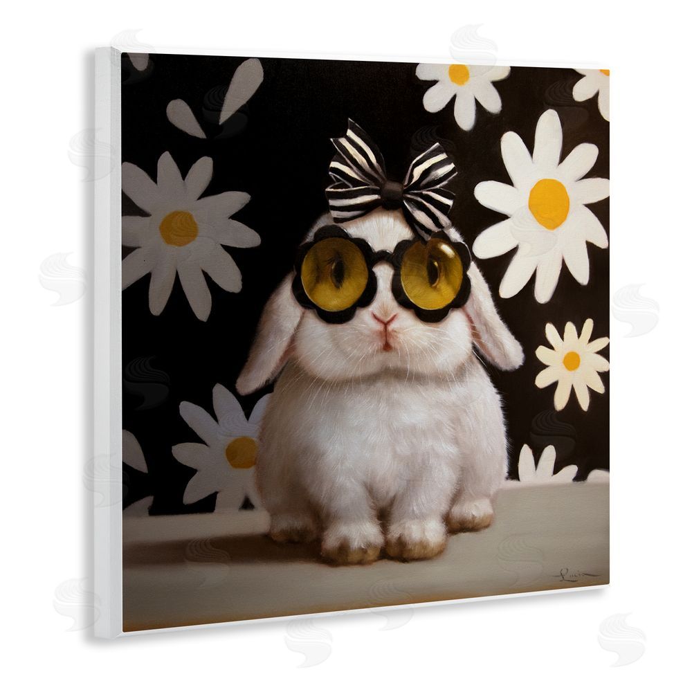Lucia Heffernan Boopsie Daisy Bunny Wall Plaque Art Print