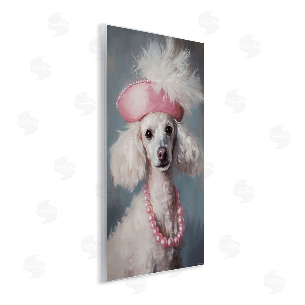 Tina LeCour Beautiful Collette Pup Wall Plaque Art Print