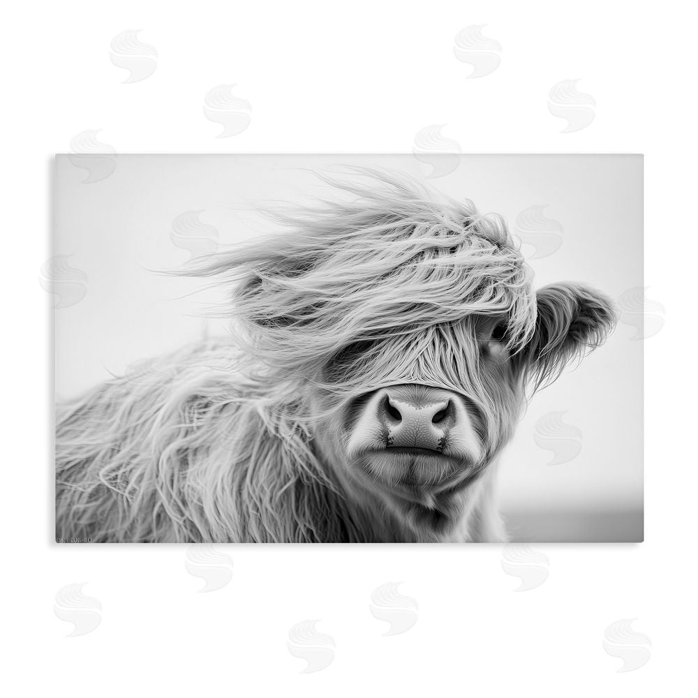 Tina LeCour Easy Breezy Highland Stretched Canvas Wall Art
