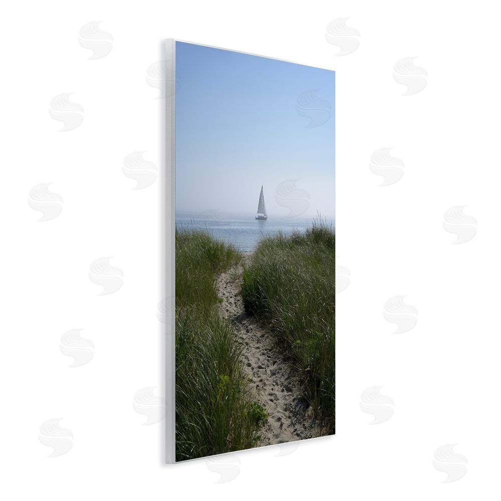 JLM Photographs Path to Morning Sail Wooden Wall Plaque Art Print