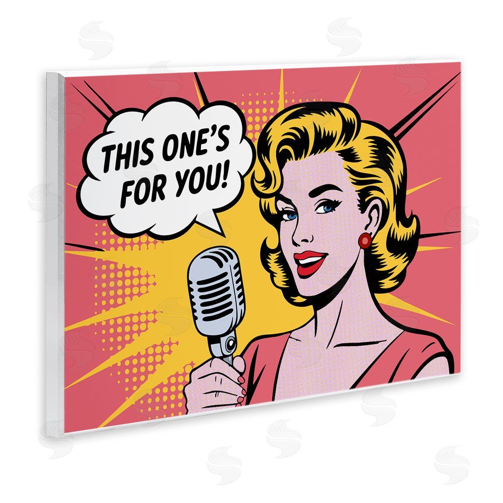 Andreas Magnusson This One's For You Wooden Wall Plaque Art Print