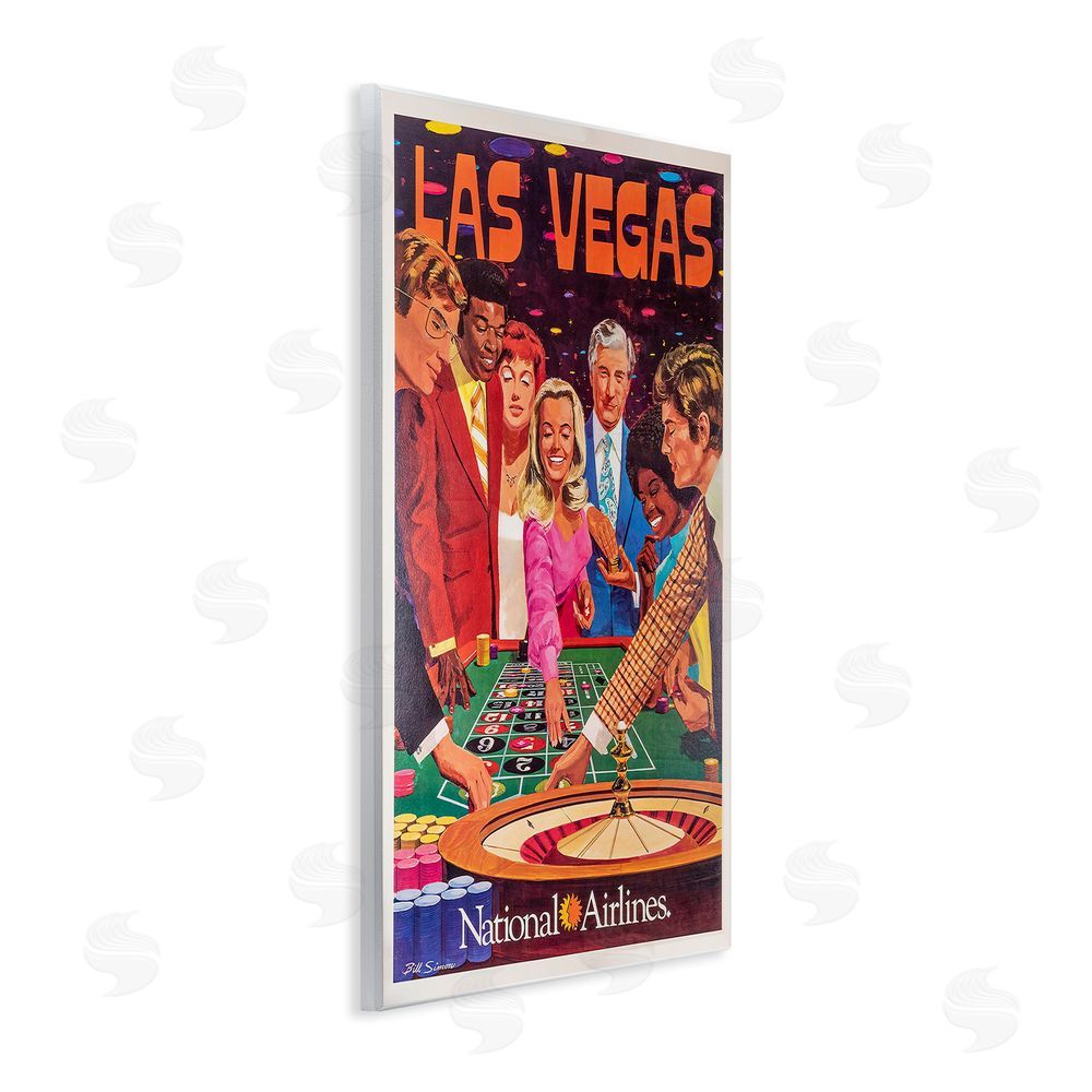Vintage Posters Vintage Las Vegas Casino Wall Plaque Art Print