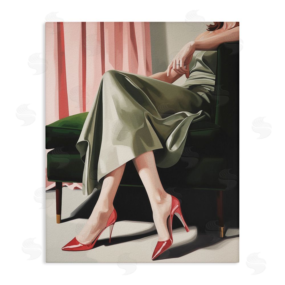 Andreas Magnusson Waiting For The Guests Stretched Canvas Wall Art Print