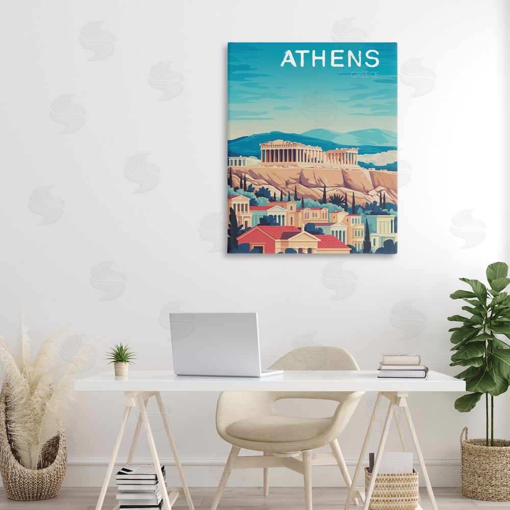 Andreas Magnusson Athens Topography Cityscape 
