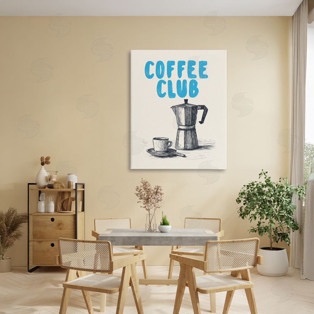 Andreas Magnusson Coffee Club Retro Drawing 