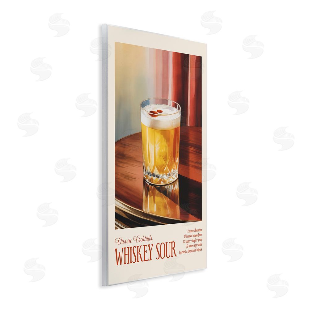 Andreas Magnusson Whiskey Sour on Table Wall Plaque Art Print