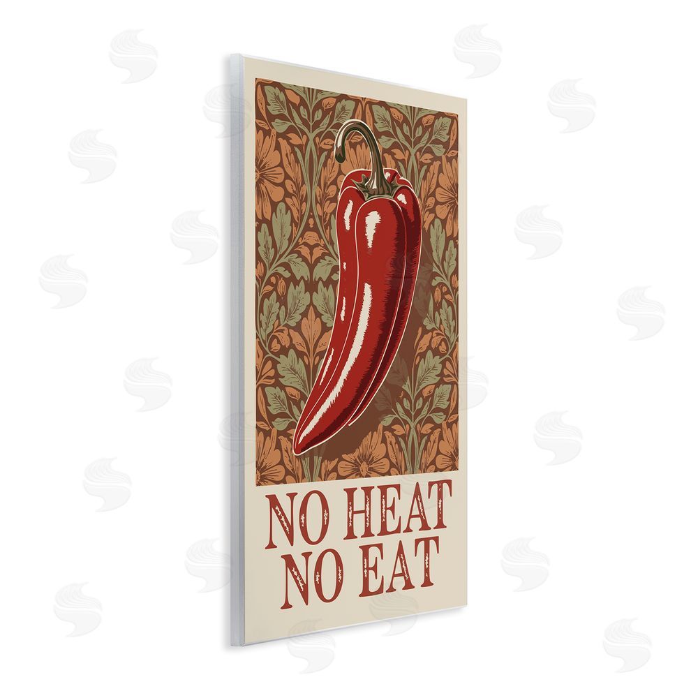 Andreas Magnusson No Heat or Eat Pepper Wall Plaque Art Print