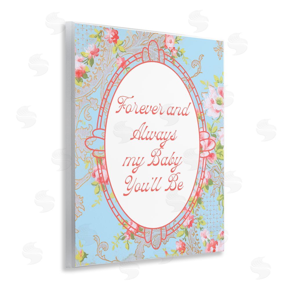 Daphne Polselli Forever And Always My Baby Wall Plaque Home Decor Art Print