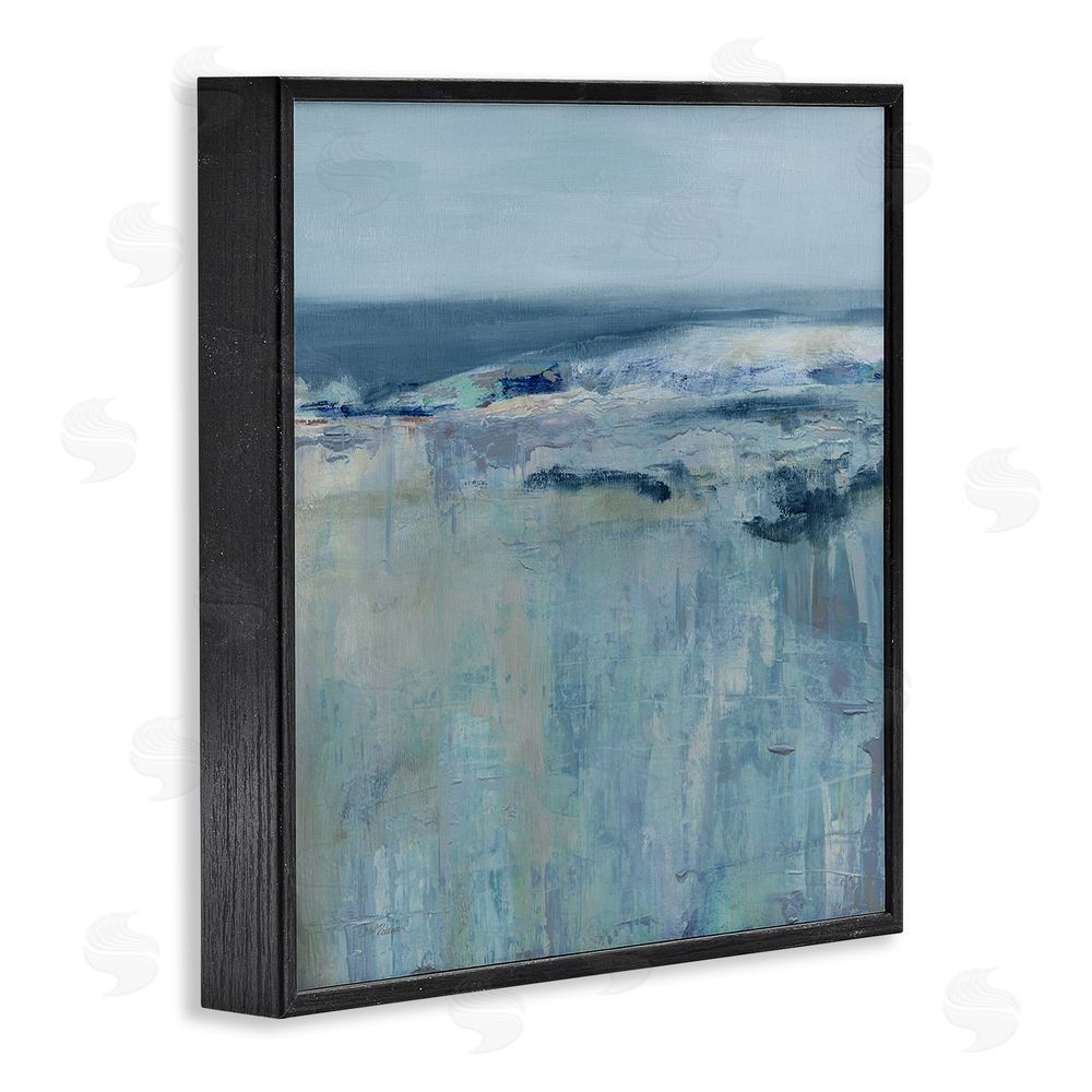 Carol Robinson Serene Abstract Pastel Seascape Black Framed Giclee Wall Art Print