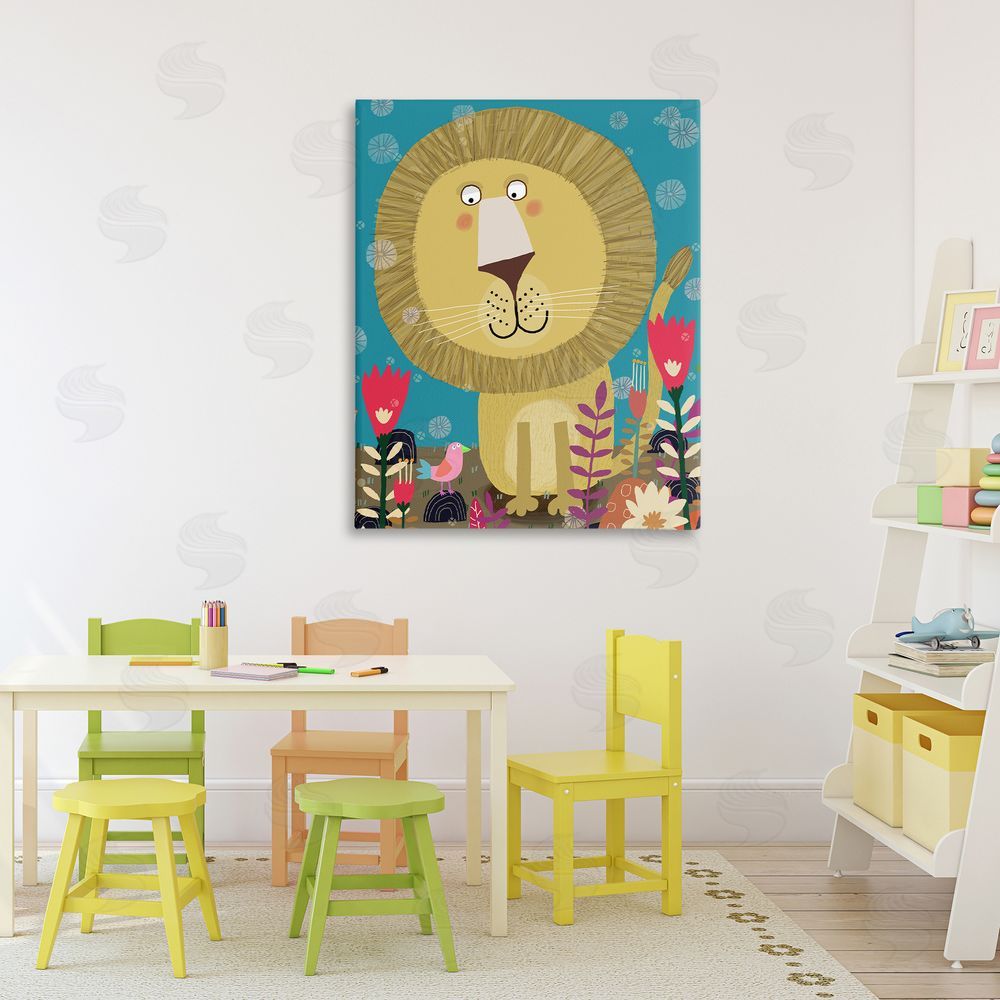 Carla Daly Boho Lion & Flowers 
